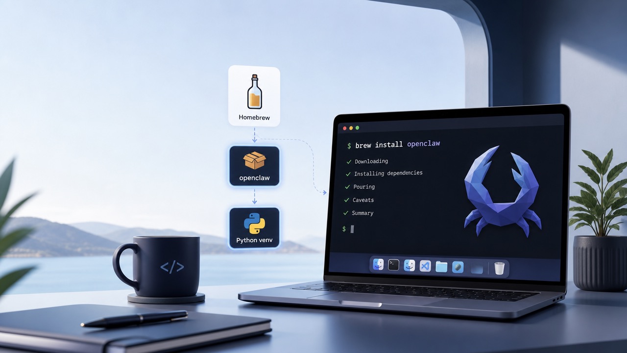 How to Install OpenClaw Cleanly on macOS Using Homebrew